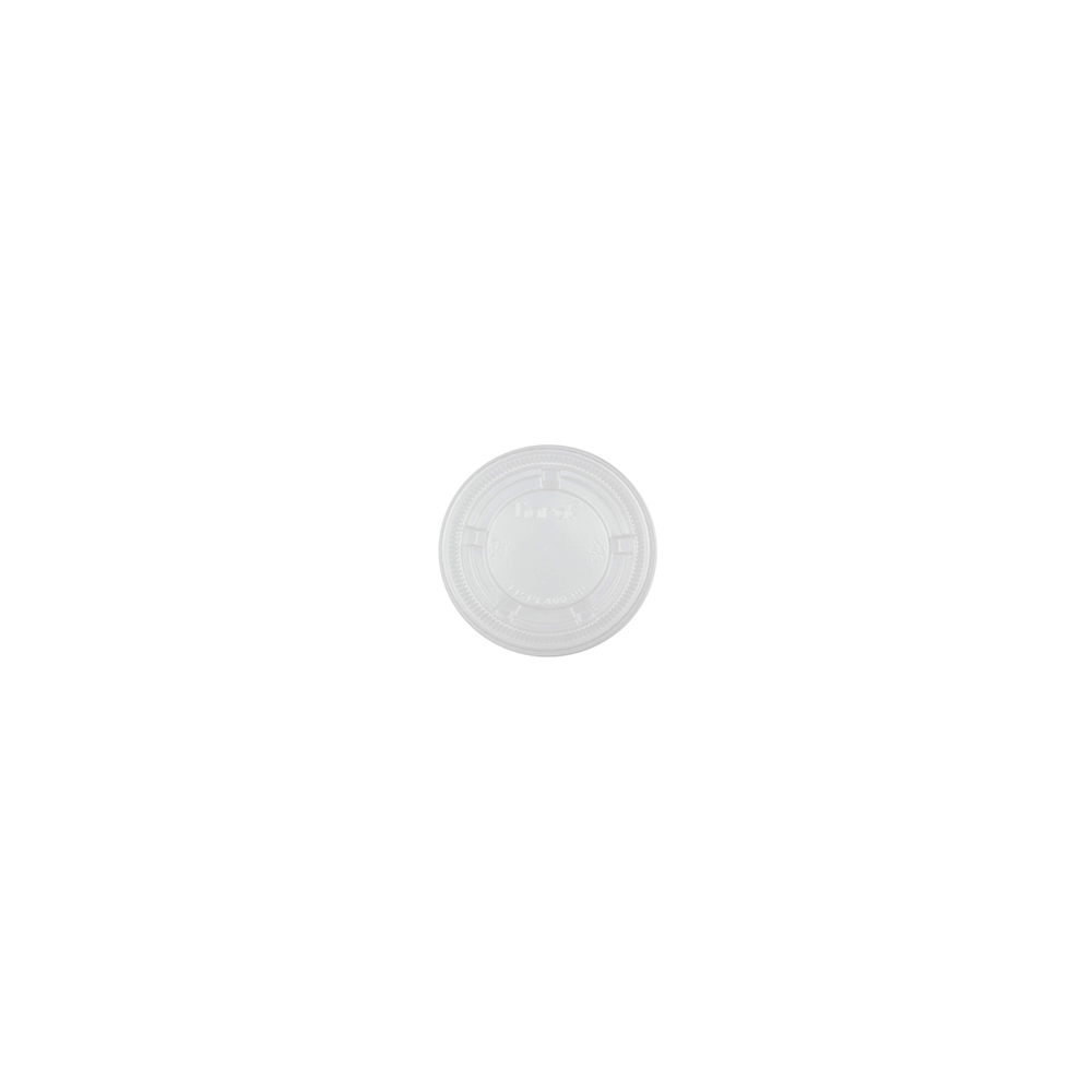 2 oz. PP Portion Cup Lids - Case of 2500