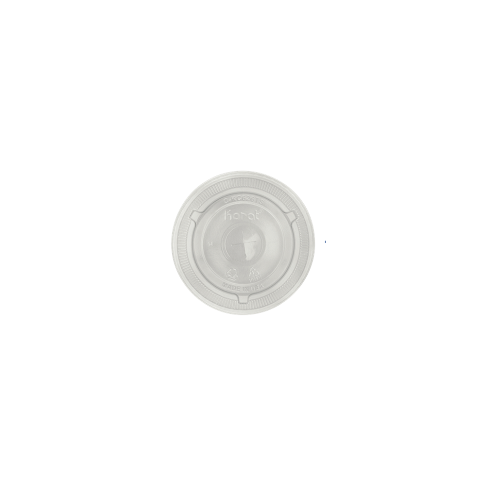 PET Flat Lids - Sold by Case