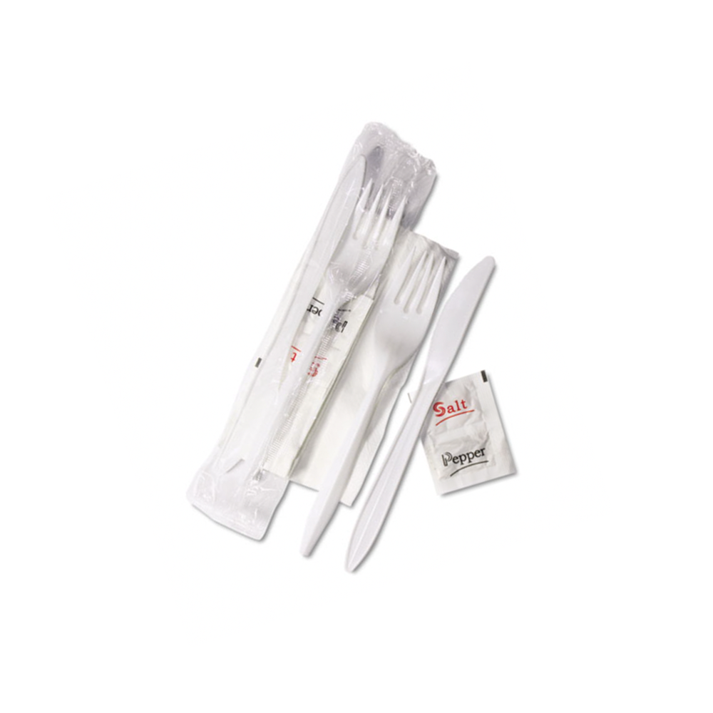 Wrapped Cutlery Kit - Carton of 500