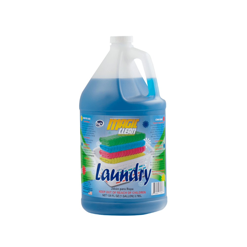 1 Gallon Laundry Detergent - Carton of 4