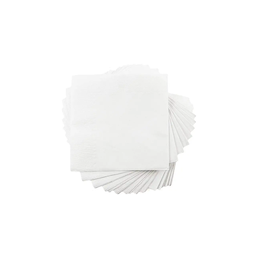 Cocktail Napkins (White) - Carton of 1000