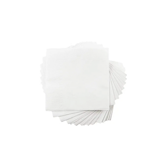 Cocktail Napkins (White) - Carton of 1000